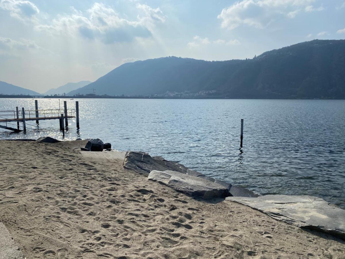 Relax-Lugano Lake Биссоне Экстерьер фото
