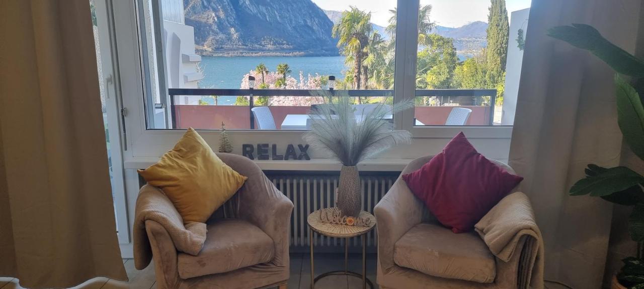 Relax-Lugano Lake Биссоне Экстерьер фото